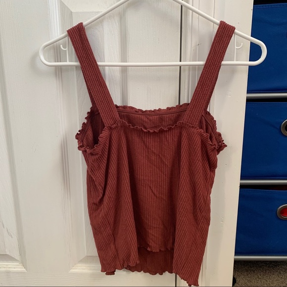 AEO Rib Knit Tank Top - Picture 2 of 3